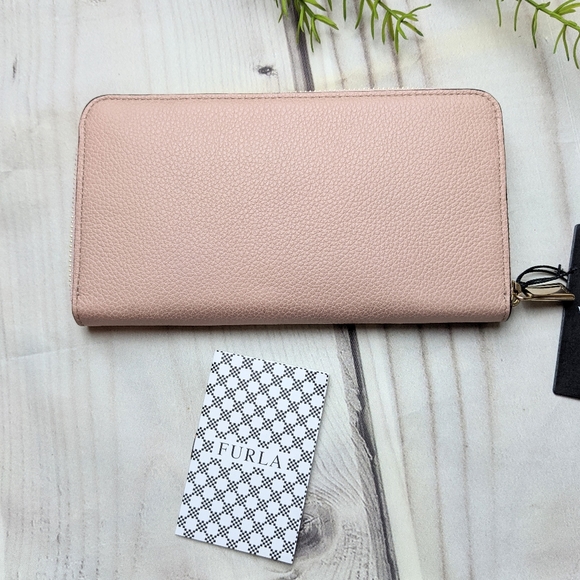 Furla | NWT Pebbled Leather Wallet - Picture 6 of 10